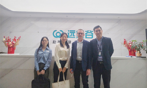 法国VFP Ink Technologies公司到访谈球吧体育洽谈合作