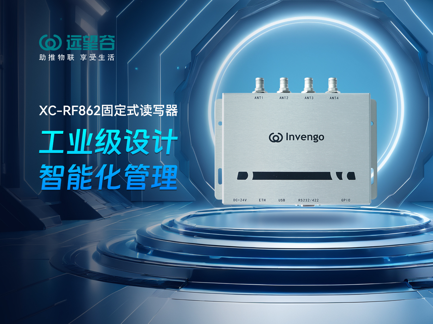 新品发布 | 谈球吧体育XC-RF862型固定式读写器，工业级设